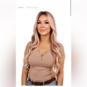Lace front wig Chelsey smith cosmetics(synthetic)